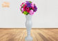 گلدان های فایبرگلاس سفید گلدان های گلدان طبقه ای وسایل تزئینی وسایل تزئینی