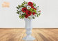 گلدان های فایبرگلاس سبک براق سبک طبقه گلدان های تزئینی عروسی