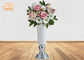 گلدان های فایبرگلاس کف گلدان های سفالی تزئینی گلدان های پلاستیکی نقره ای