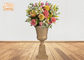 شکل گلدان گلدان فایبرگلاس کلاسیک یخ زده طرح گلدان تزیین جدول گلدان مرکزی