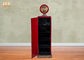 کابینت تزئینی چوبی چوبی تزئینی کف رنگ قرمز