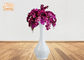 گلدان های تزئینی فایبرگلاس بزرگ گلدان های گلدان های تزئینی داخلی گلدان های براق سفید