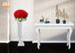 گلدان های کف سفید مات گلدان های تزئینی گلدان های فایبرگلاس