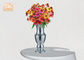 تزئینات خانه تزئینات گلدان های فایبرگلاس شکل گلدان های گلدان نقره ای موزاییک نقره ای پایان