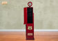 طراحی پمپ گاز عتیقه کابینت چوبی تزئینی کابینت چوبی مبلمان قرمز قفسه های کف